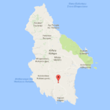 Katouni Bridge Kythira Map