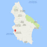 Myrtidia Kythira Map