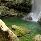 Waterfall of Fonissas, Mylopotamos, Kythira Waterfall of Fonissas, Mylopotamos, Kythira